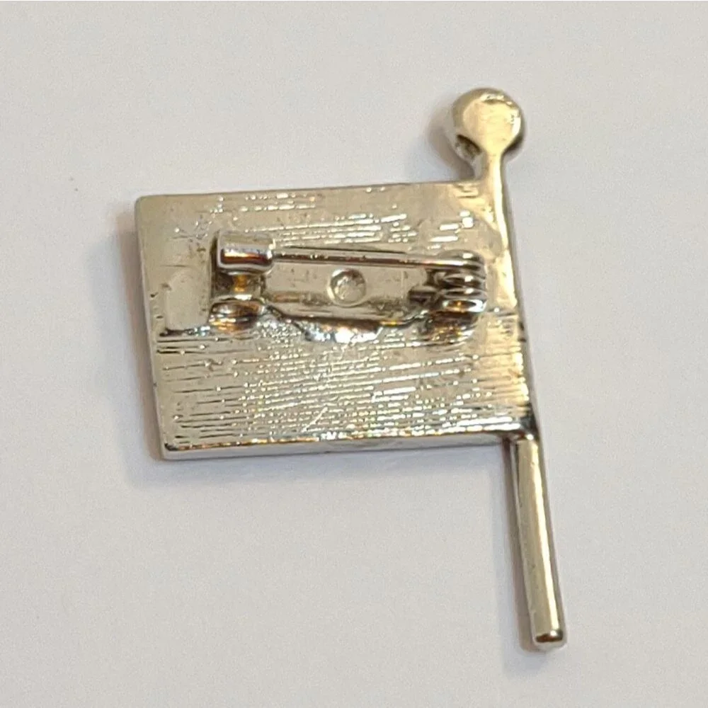 American Flag Lapel Pin USA Vintage